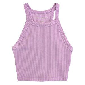 AE Mini Tank Top, XXS Racerback Waffle in Lilac Light Purple